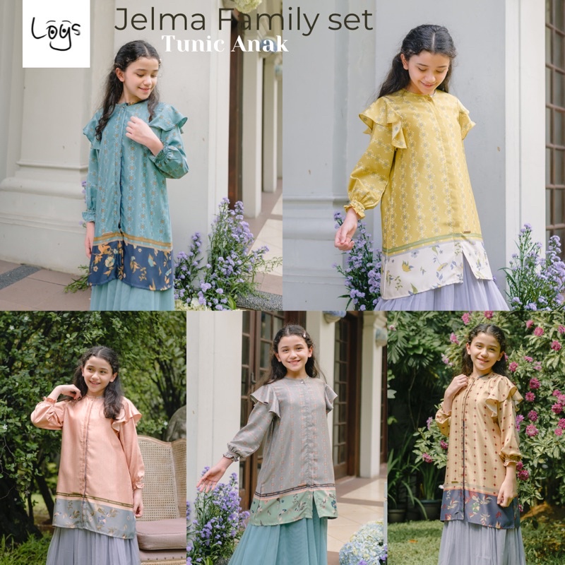 Tunic Anak KOKO ANAK JELMA FAMILY SET by Kamila wardrobe