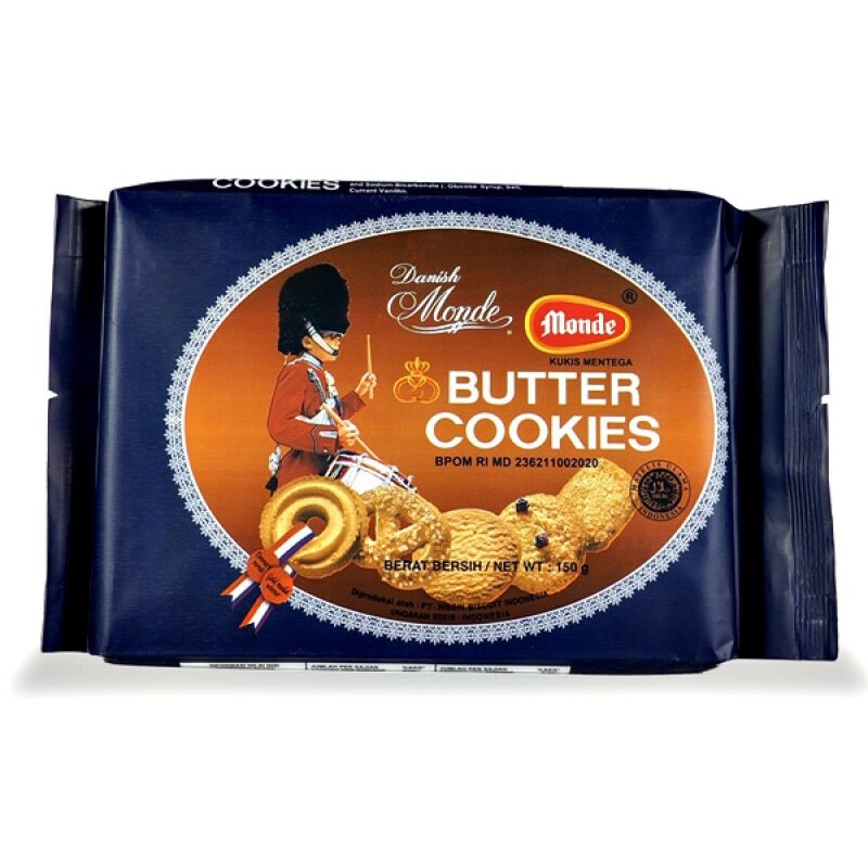 

Monde Butter Cookies Biskuit 150gr