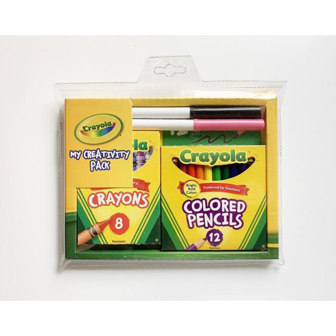 

(PERALATAN MENGGAMBAR) CRAYOLA MY CREATIVITY PACK 2 / SET SPIDOL PENSIL WARNA ANAK TERLARIS