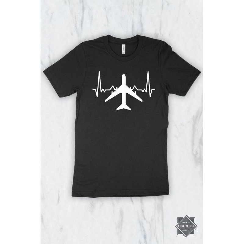 Kaos Distro pria big size pesawat Boeing XXL XXXl xxxxl