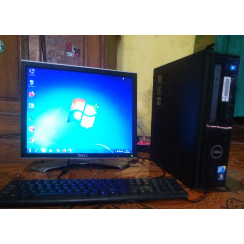 Paket Komputer Dell Vostro 230 - Core 2 Duo E7500 2,93 GHz - Lengkap + Wifi