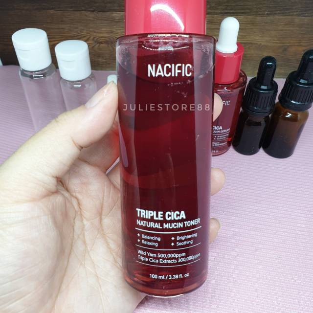 (share) NACIFIC Triple Cica Natural Mucin Toner Serum