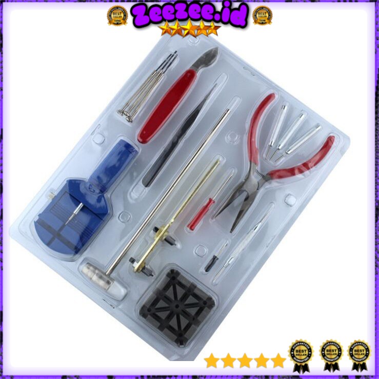 Alat Reparasi Servis Jam Tangan Set 16 PCS - WW082