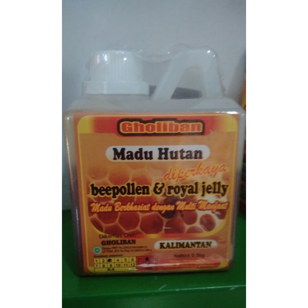 

GHOLIBAN Madu Hutan Kalimatan 500 gr madu manis