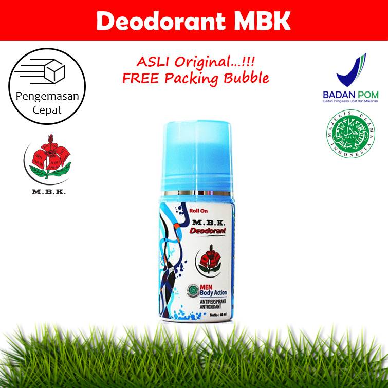 MBK Roll on Deodorant - Bedak M.B.K Powder