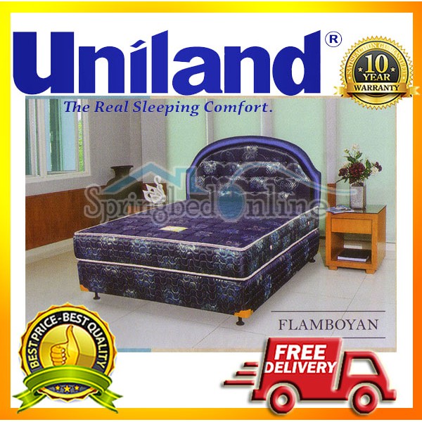 Matras Uniland Sandaran Flamboyan Full Set