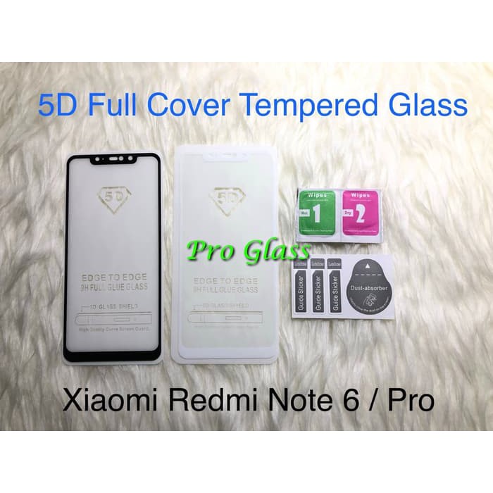 Xiaomi Redmi Note 6 PRO 5D Full Cover Magic Glass Tempered Glass