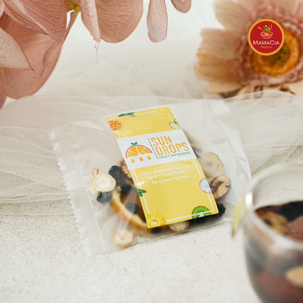 

Mamacia Treats Mix Fruit Tea / Teh Buah Kering 1 sachet