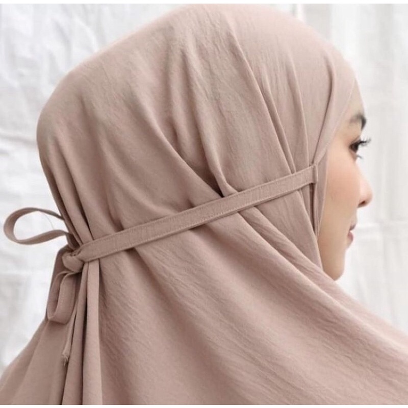 JILBAB KHIMAR BERGO CRINKLE