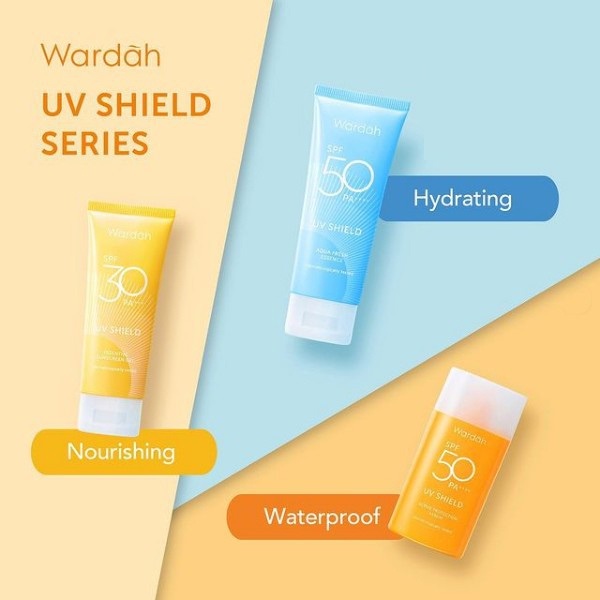 TIKTOK - Wardah UV Shield SPF 50 PA+++ | SPF 30 PA+++ | Aqua Fresh Esse | Protection Serum |Sunscreen Gel