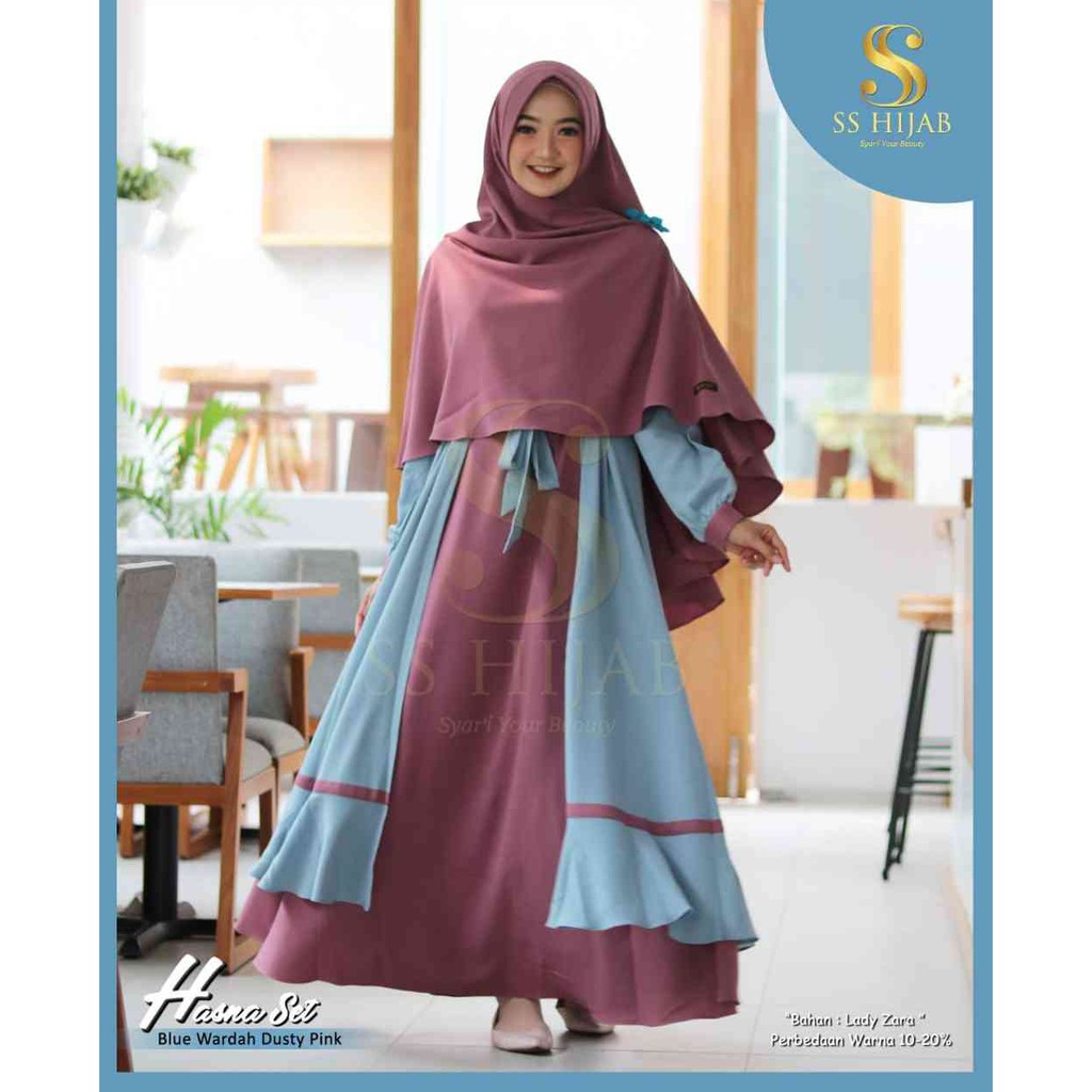 Gamis Set Hasna By SS Hijab