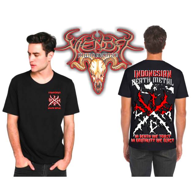 Kaos Metal || Indonesian death metal