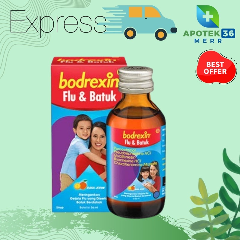 BODREXIN FLU BATUK PE SYR ANAK 56ML