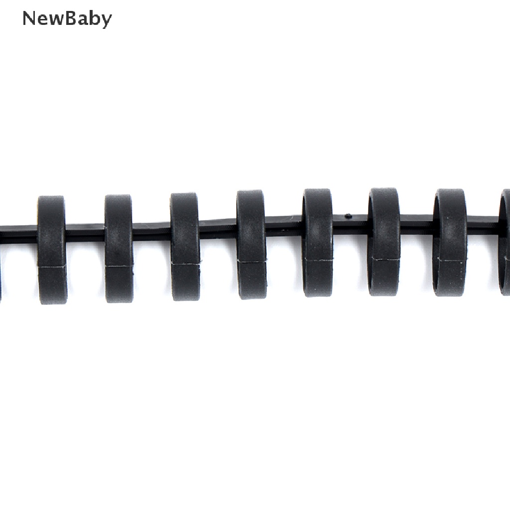 NewBaby 30 Hole Loose-leaf Plastic Binding Ring Spring Spiral Rings for A4 A5 A6 Paper ID