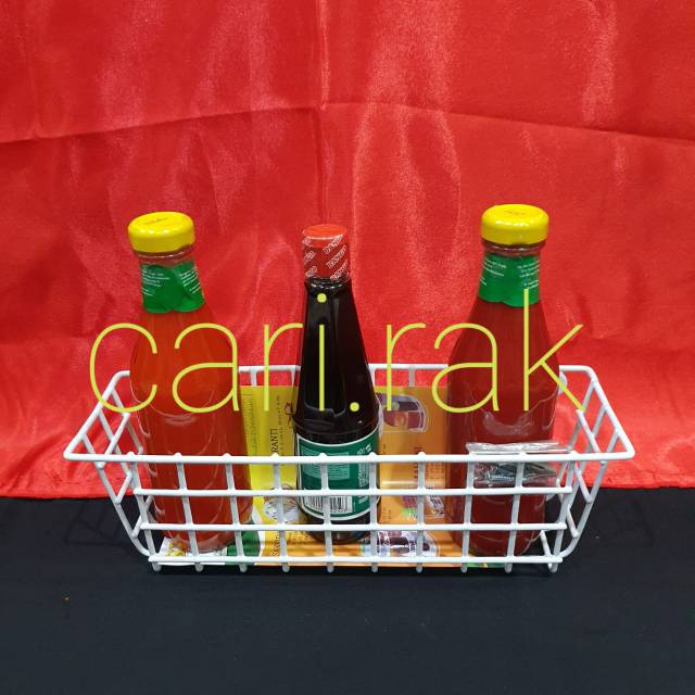 Rak Botol / Rak Bumbu / Rak Gantung / Rak Serbaguna merek SIERRA type MERANTI