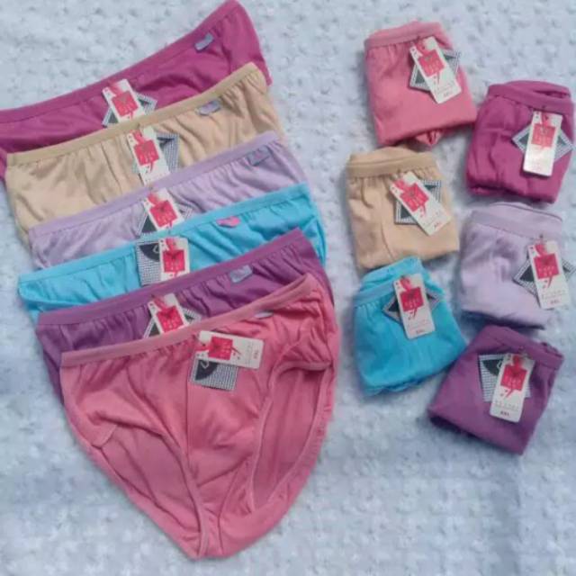 (6pcs) cd wanita Esse M.L.XL.XXL / CELANA DALAM WANITA / cd esse / cd wanita soft / cd murah