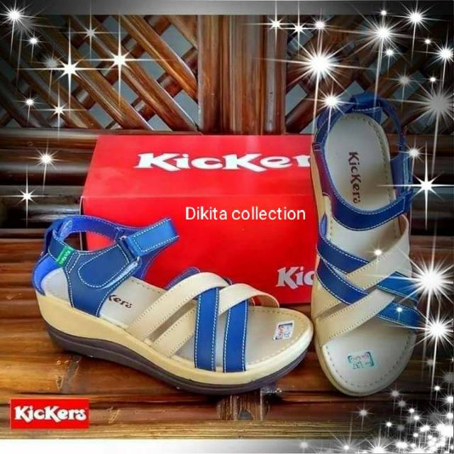 SANDAL WEDGES KICKERS WANITA