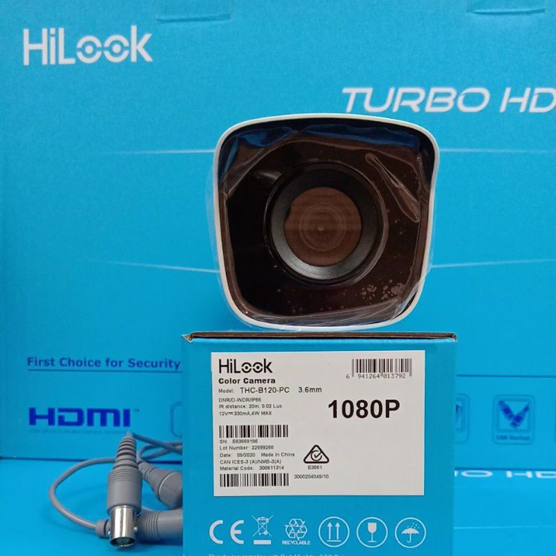 CCTV OUTDOOR HILOOK THC-B120-PC 2MP 1080P