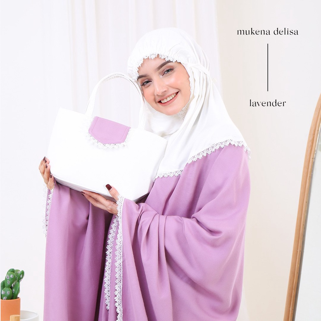 Mukena Rayon Dewasa Delisa