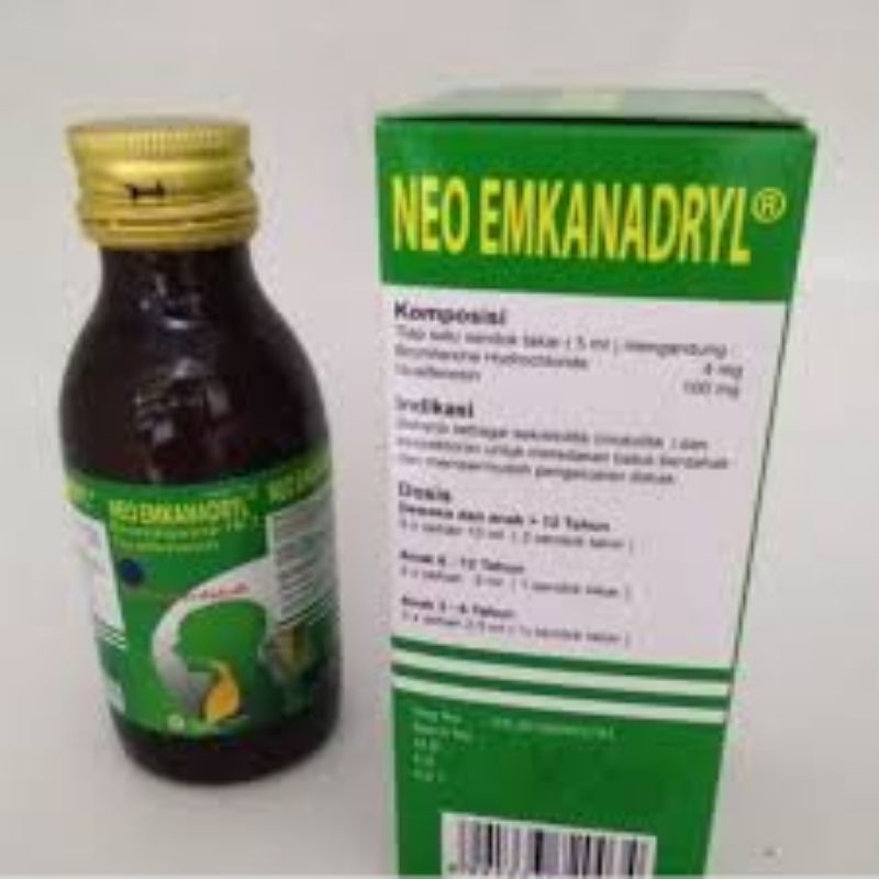 Emkanadryl syrup 100ml ORIGINAL-BPOM