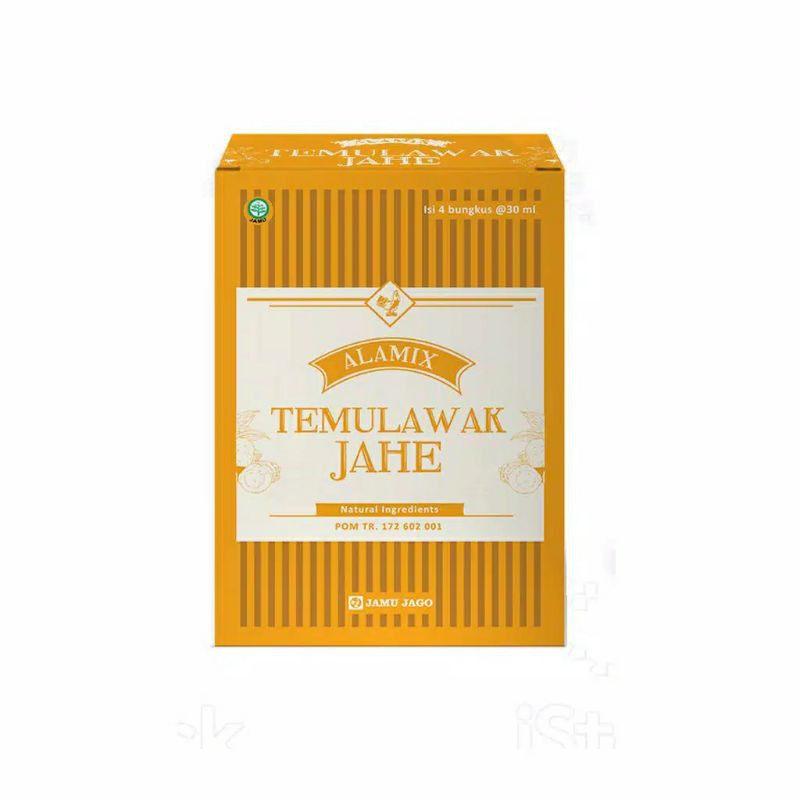 

Temulawak Jahe Alamix 1 Dos 4 Sachet