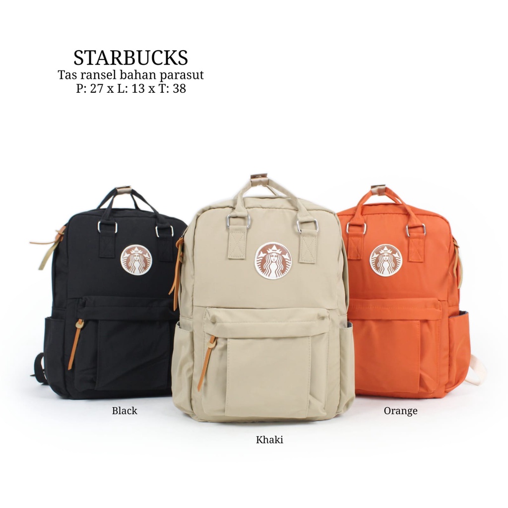 Tas ransel import starbucks