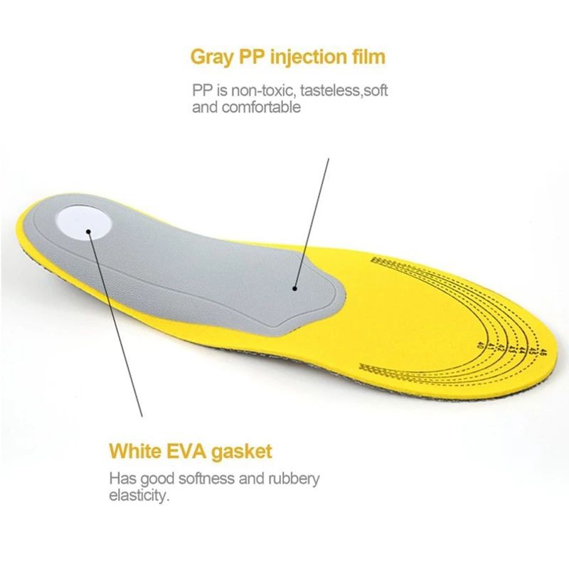 INSOLE SEPATU OLAHRAGA PRIA INSOLE UNTUK FLAT FOOT INSOLE KAKI DATAR INSOLE ORTHOTICS PREMIUM