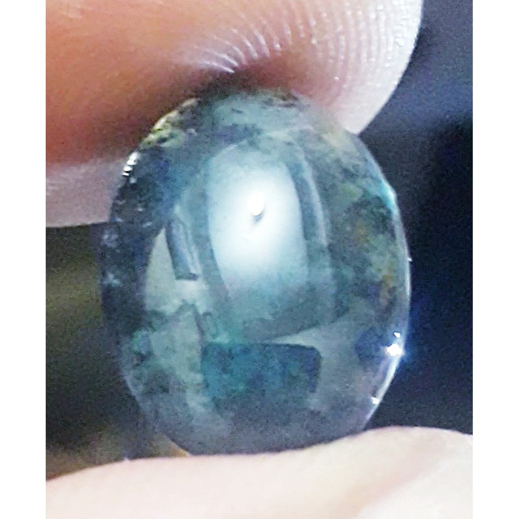 BACAN DOKO batu akik natural bacan doko majiko elektrik super kristal size 16mm