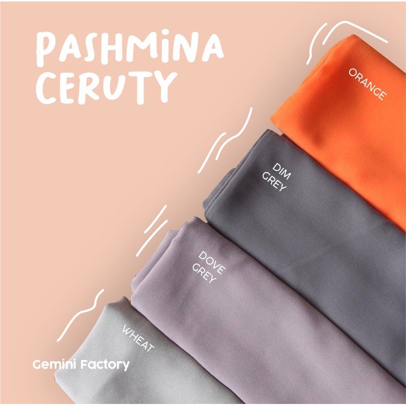 Hijab Pashmina Tali Pashmina Ceruty Pashmina Kekinian Pashmina Tasikmalaya | Hjb