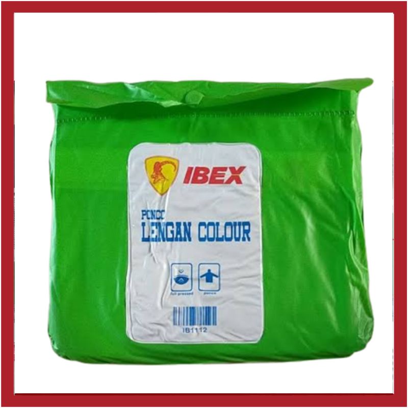 Jas Hujan Ponco Lengan Colour Ibex Mantel Poncho Kalong Batman Murah