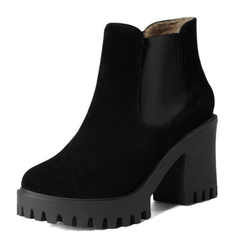 platform stiletto ankle boots