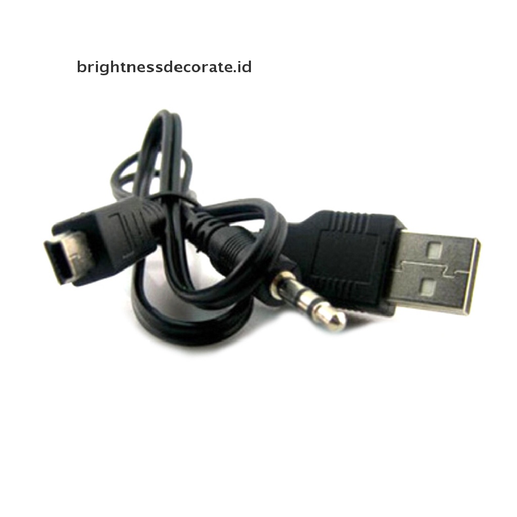 Kabel Audio Usb 2.0 To Mini Usb Male To 3.5mm Untuk Handphone