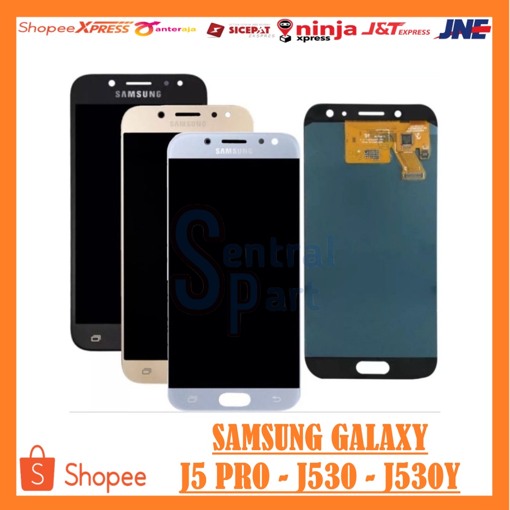 LCD SAMSUNG GALAXY J5 PRO 2017 - J530 - J530Y FULLSET TOUCHSCREEN KONTRAS MAIN KUALITAS OEM AAA