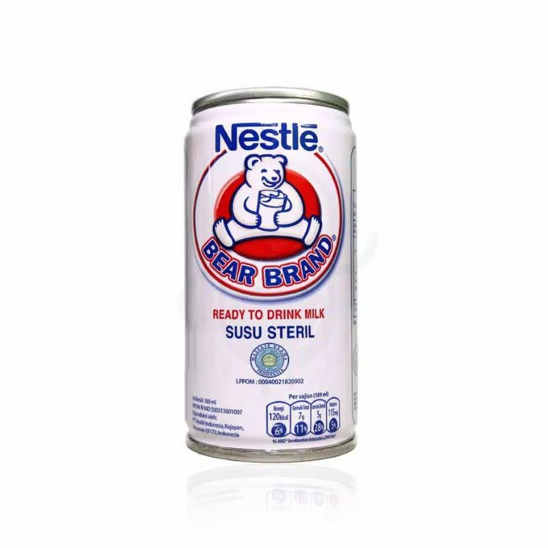 

BEAR BRAND SUSU BERUANG 189ML