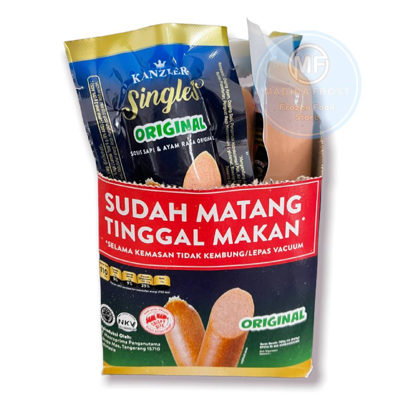 

KANZLER SINGLES 65 GR (Gochujang, Ori, Keju, Hot, Mini)