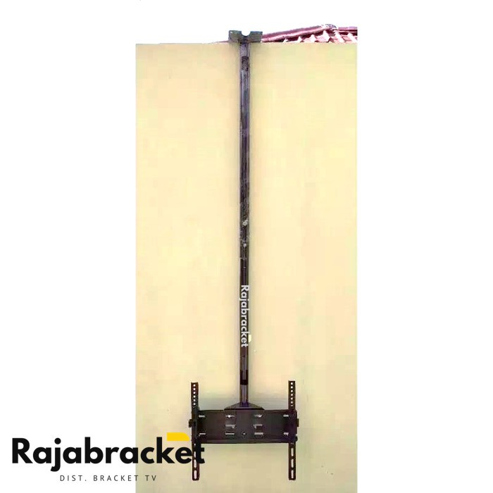 Bracket TV Gantung Plafon 32 40 43 50 55 inch, 2 Meter Adjustable