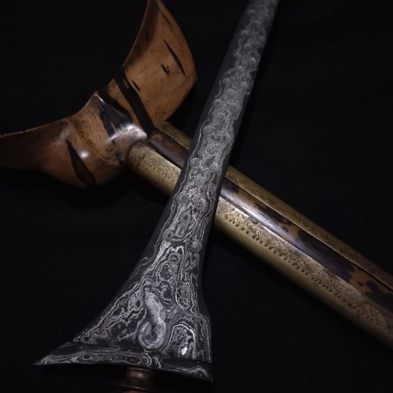Keris Tilam Upih Pamor Udan Mas Tangguh Mataram sepuh