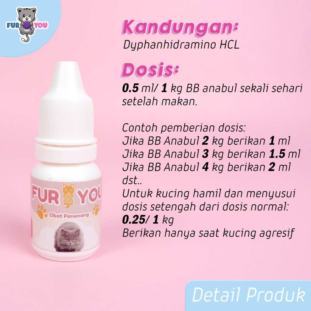 Fur You Obat Penenang