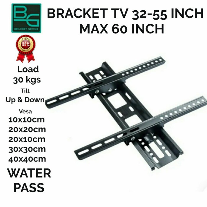 Bracket/Breket/Braket TV Led 55 inch