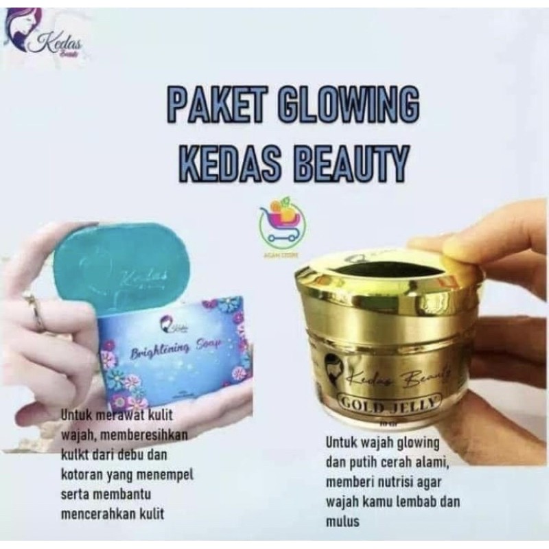 1 paket kedas beauty ORI
