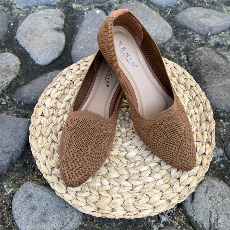 Sepatu Wanita Flat Shoes Genio