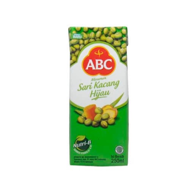 

SARI KACANG HIJAU ABC 250ml