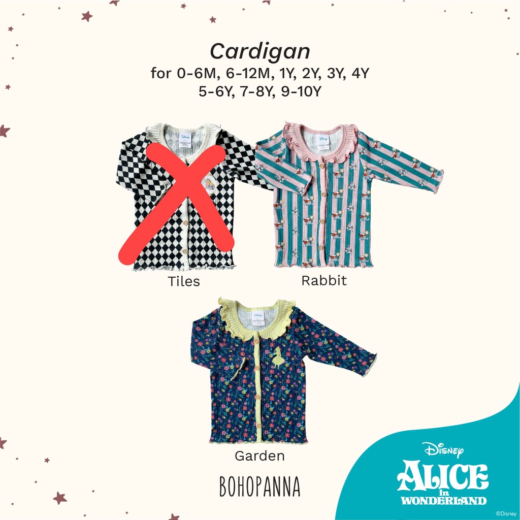 BOHOPANNA Cardigan Anak laki laki dan perempuan Disney - Cardigan Anak