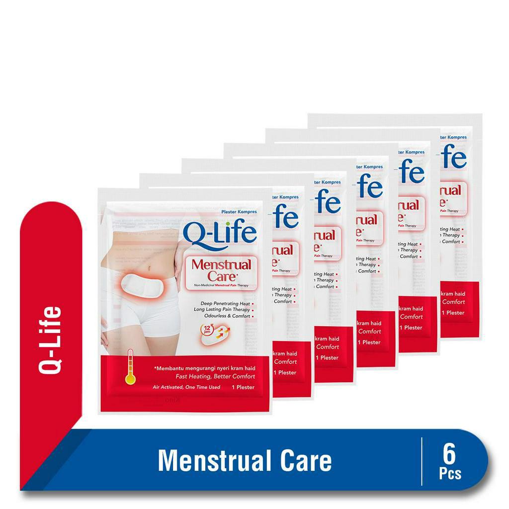Q-Life Menstrual Care Patch Pain Relief Multipack Isi 6