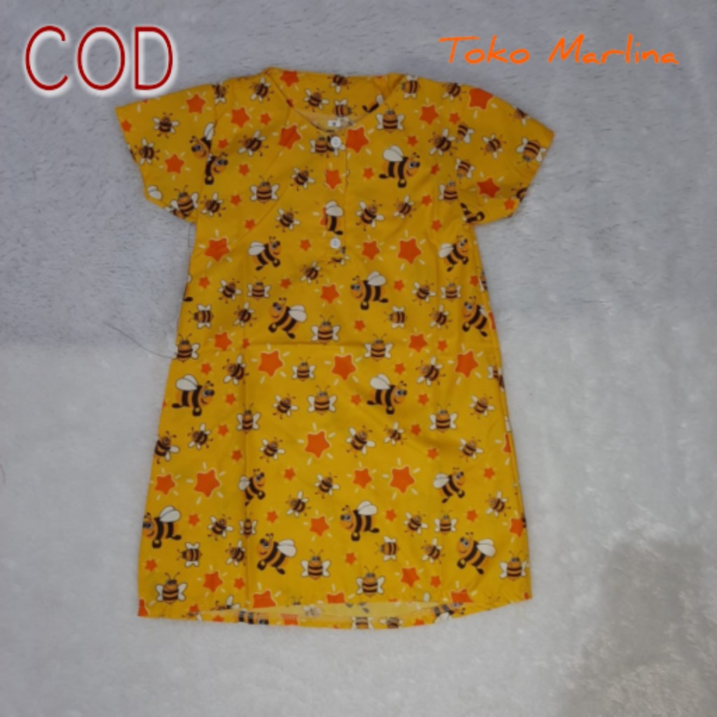 Daster Anak Perempuan Blus Anak Perempuan 1 Sampai 5 Tahun Lusinan Murah