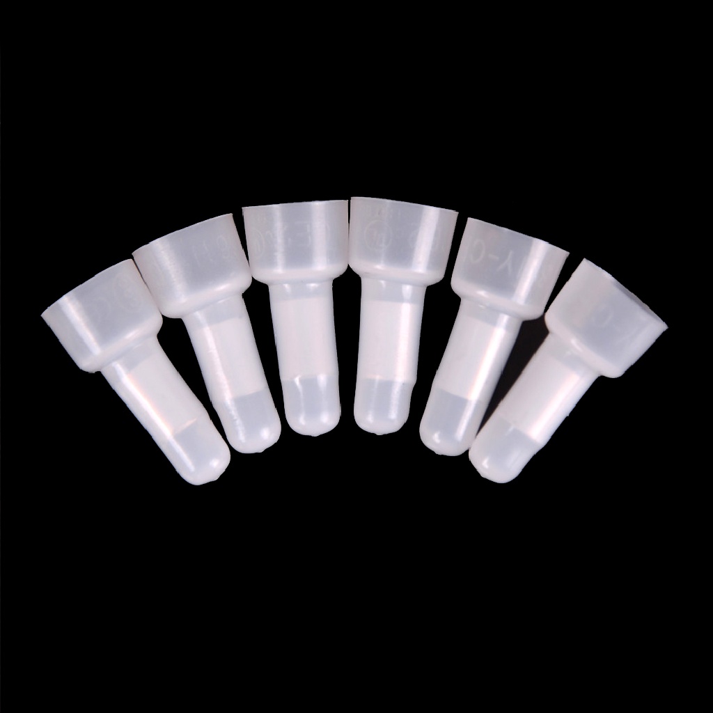 Adawnshbhyu 100pcs Closed End Crimp Caps Terminal Kawat Listrik Connector Cap AWG 16-14