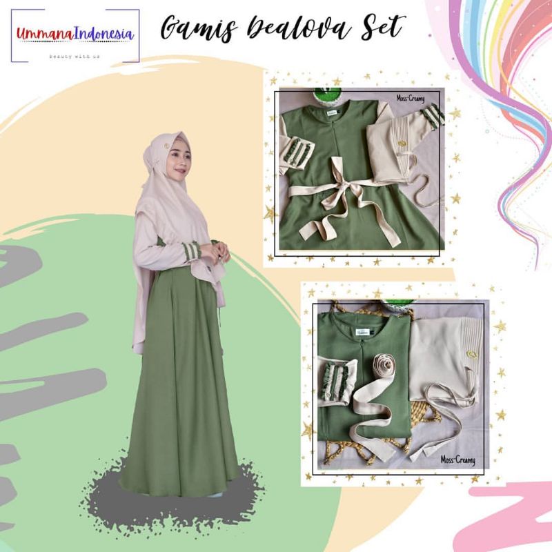 dealova set dress by ummana