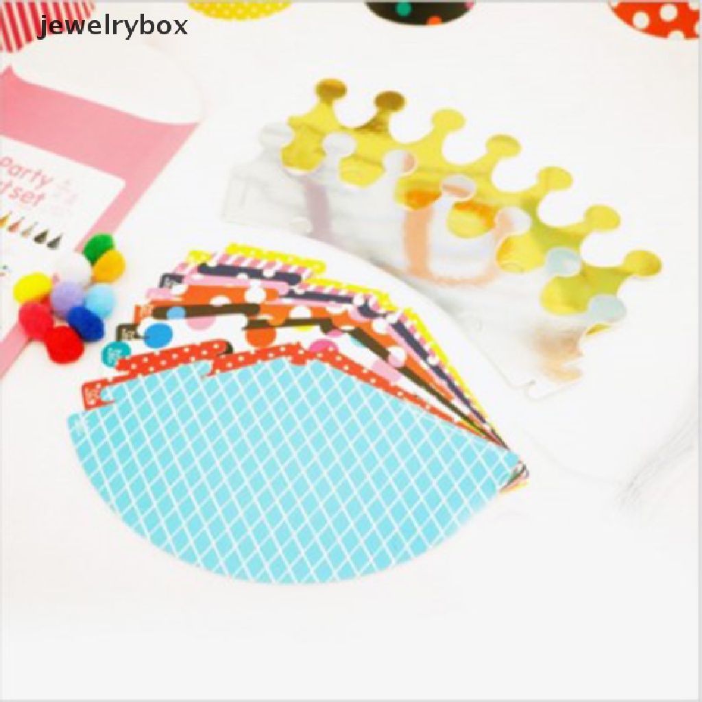 11 Pcs / set Topi Pesta Ulang Tahun Motif Polkadot Untuk Bayi