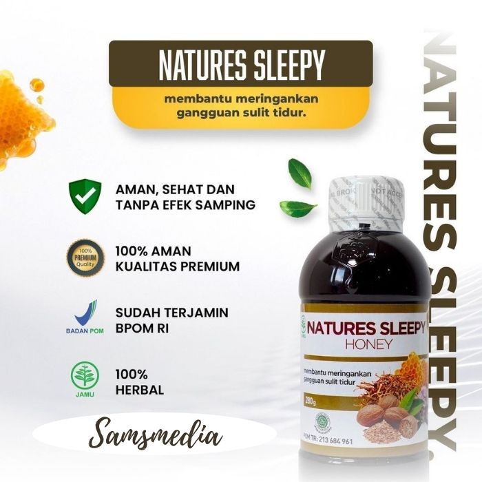 Madu Natures Sleepy Honey Original 100% - Samsmedia