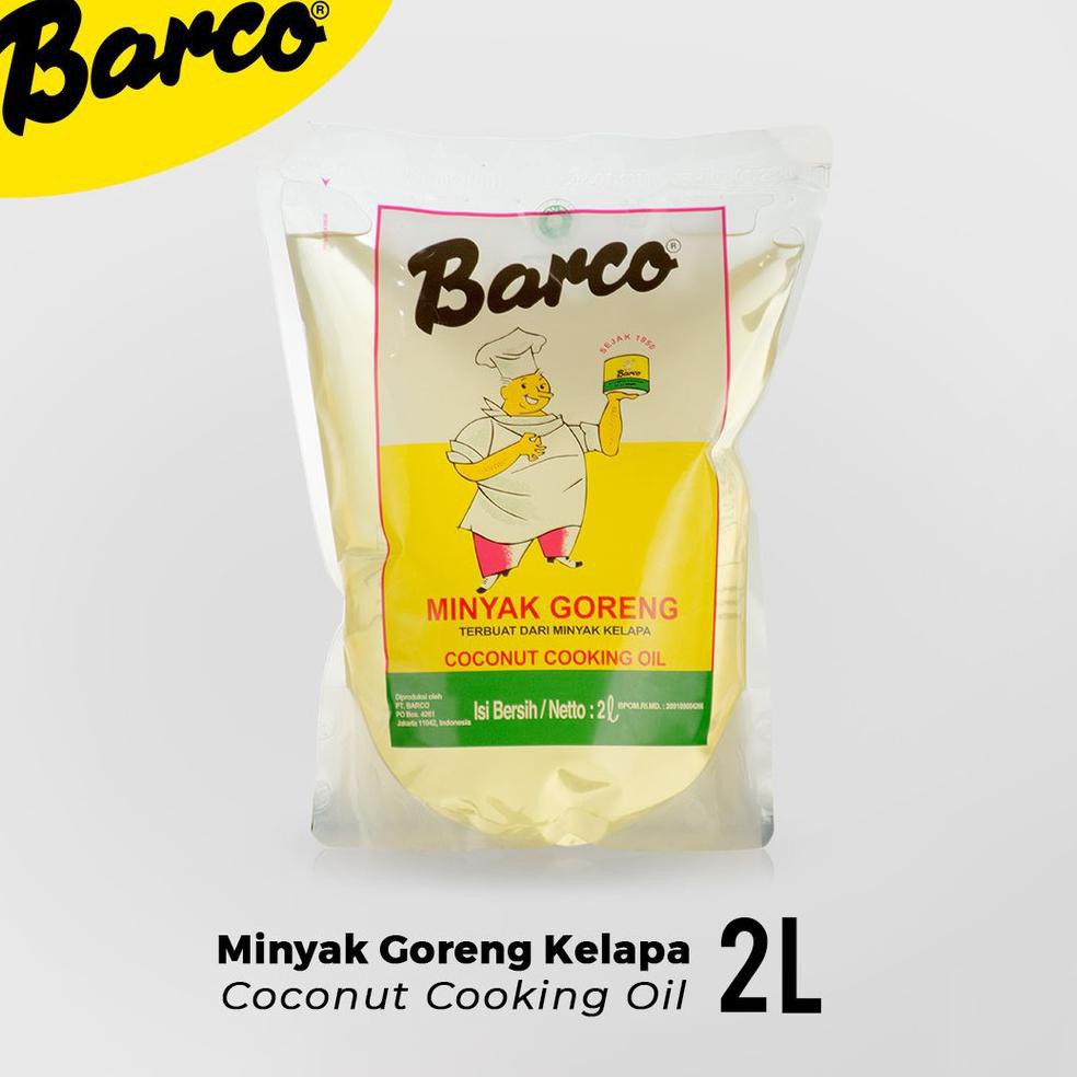 

Ekom0miz Barco Minyak Goreng kelapa Pouch 2 ltr C0de@s#w3 P0puler